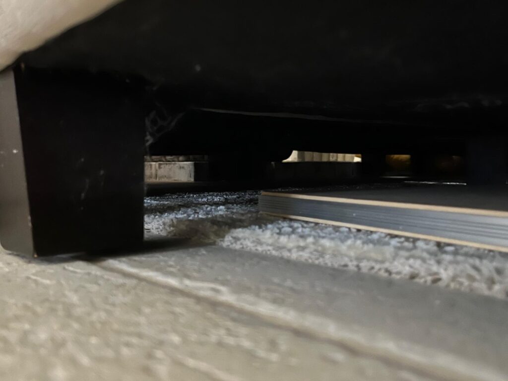 under couch