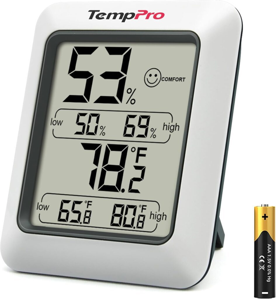 digital thermometer and hygrometer